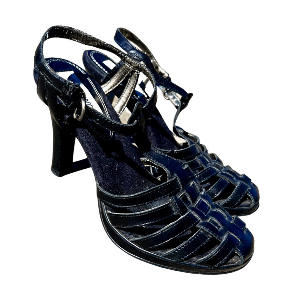 RARE Steve Madden “p-tumble” 90s/Y2K Fisherman heels. Authentic Vintage
